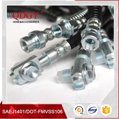 China TS16949/ISO9001 Certificated DOT approved SAE J1401 1/8&quot;HL auto brake hose assembly parts supplier