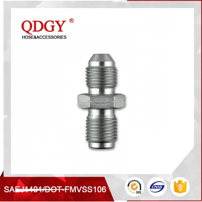 China STAINLESS STEEL MATERIAL  BLEED NIPPLE FITTING MALE TO MALE ADAPTER M10 X 1.00 TO M10 X 1.25 supplier