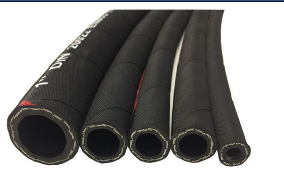 China SAE 100 R1 AT R2 AT DIN EN 853 1SN 2SN flexible high pressure rubber hydraulic hose supplier