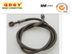 PU cover stainless steel braided flexible brake hose line supplier