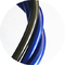 DOT FMVSS106 approved 1/8 SAE J1401 standard colored stainless steel braided brake hose, braided bra supplier