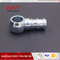 steel material 14mm single fule banjo hole to a male barb outlet brake hose fitting with Galanized plated coating supplier