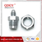 qdgy steel material with chromed plated coating -3 AND -4 AN  SAE Brake Adapter Fittings10MM X 1.25 Male supplier