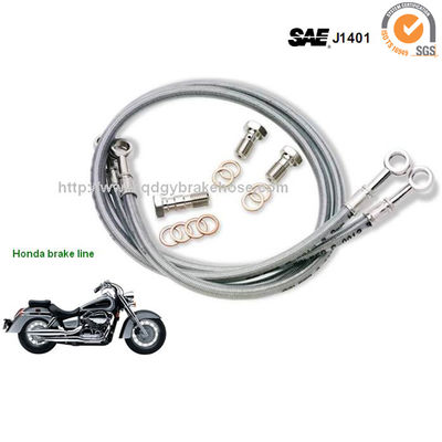 China dot approved stainless steel wire braided brake line supplier