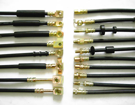 DOT SAE J1401 & FMVSS106 3.2MM*10.5MM 1 / 8 hydraulic brake hose assembly supplier