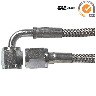 dot sae j1401stainless steel braided hose assembly supplier