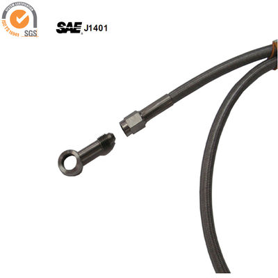 dot sae j1401stainless steel braided hose assembly supplier