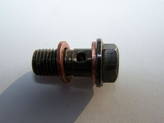 carbon steel banjo hydraulic pipe fitting scew banjo bolt and nut supplier