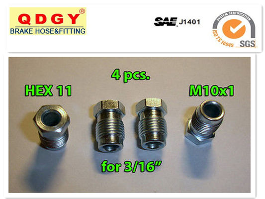 3/16&quot; line metric brake line fittings 10mm x 1.0 thread pitch supplier