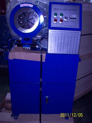 crimping die 1/8"-2" 6mm-51mm high pressure hydraulic brake hose crimping pressing machine with 12 sets free mould dies supplier