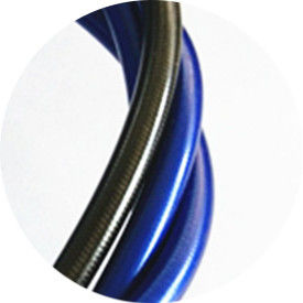ISO9001Certificated DOT FMVSS106 approved 1/8 size racing car and racing motorcycle stainless steel braided  hose supplier