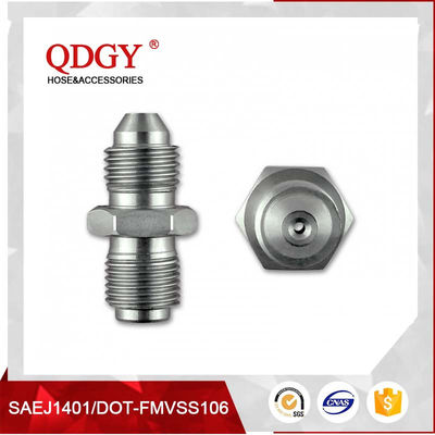 BLEED NIPPLE FITTING MALE TO MALE RESTRICTOR ADAPTER 7/16 X 20 UNF (-4 JIC) TO 7/16 X 24 GARRETT GT  SERIES TURBO supplier