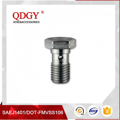 STAINLESS STEEL MATERIAL BRAKE HOSE FITTINGS SINGLE BANJO BOLT M10 X 1.25 supplier