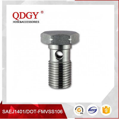 STAINLESS STEEL MATERIAL BRAKE HOSE FITTINGS SINGLE BANJO BOLT M12 X 1.25 supplier