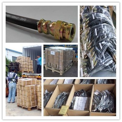 DOT SAE J1401 approved OE 1/8 size EPDM flexible rubber brake hose supplier
