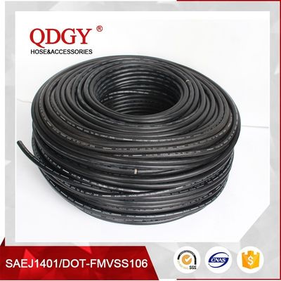 DOT SAE J1401 approved OE 1/8 size EPDM flexible rubber brake hose supplier