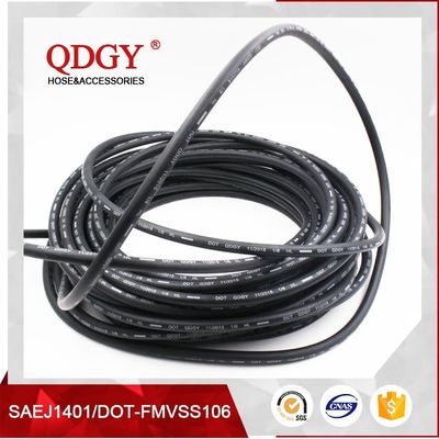 DOT SAE J1401 standard FMVSS 106 approved Rubber brake hose with two PVA reinforcement supplier