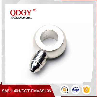 qdgy steel material with chromed plated coating -3 AND -4 AN  SAE Brake Adapter FittingsTEE 10MM X 1.0 FEMALE INVERTED supplier