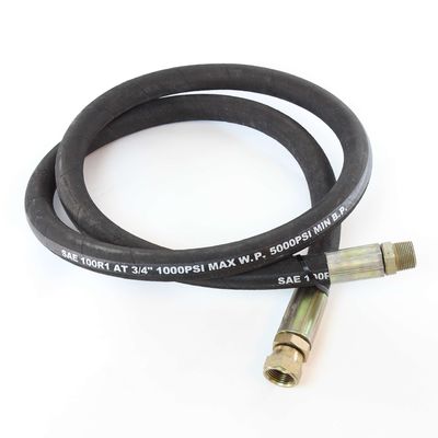 SAE 100 R1 AT R2 AT DIN EN 853 1SN 2SN flexible high pressure rubber hydraulic hose supplier