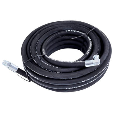 SAE 100 R1 AT R2 AT DIN EN 853 1SN 2SN flexible high pressure rubber hydraulic hose supplier