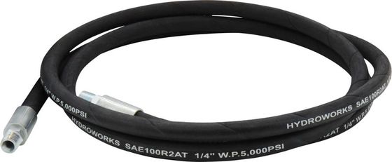 R1 R2 4SP 4SH steel wire braided Hydraulic rubber hose assembly supplier