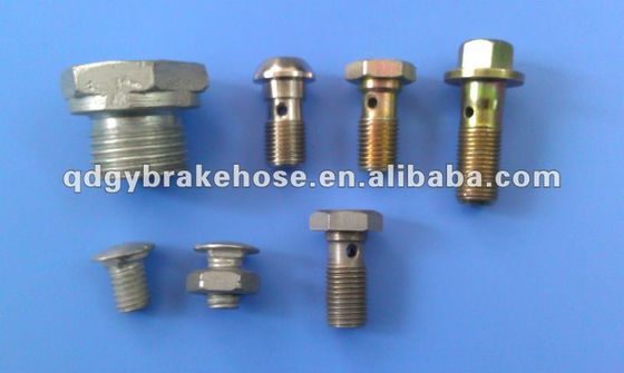 carbon steel material strong power brake hose connect fitting supplier
