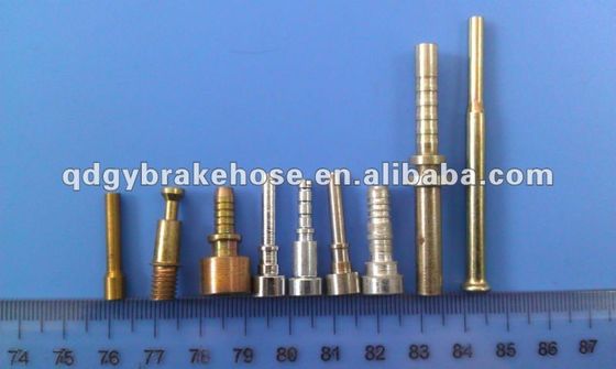carbon steel material strong power brake hose connect fitting supplier